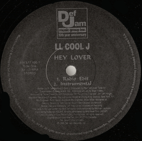 ll cool j hey lover